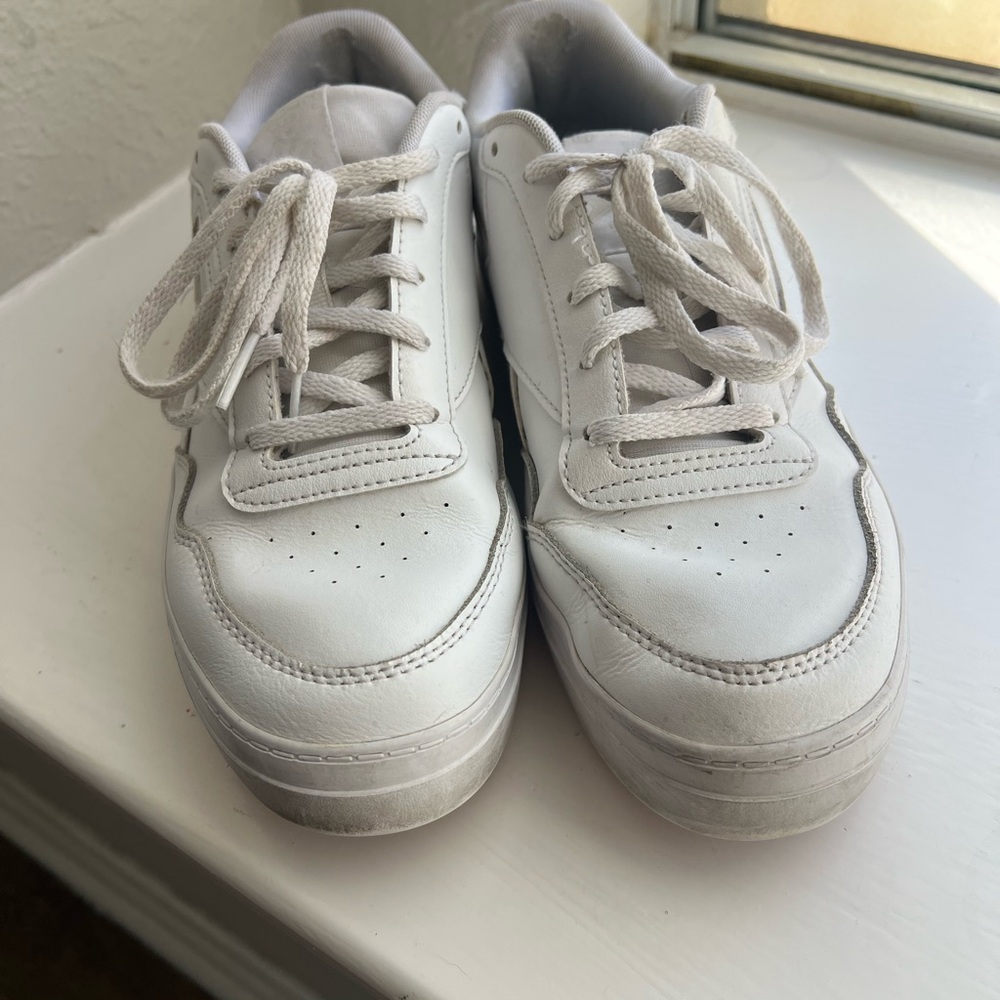 Reebok White and Gray Women's Sneakers